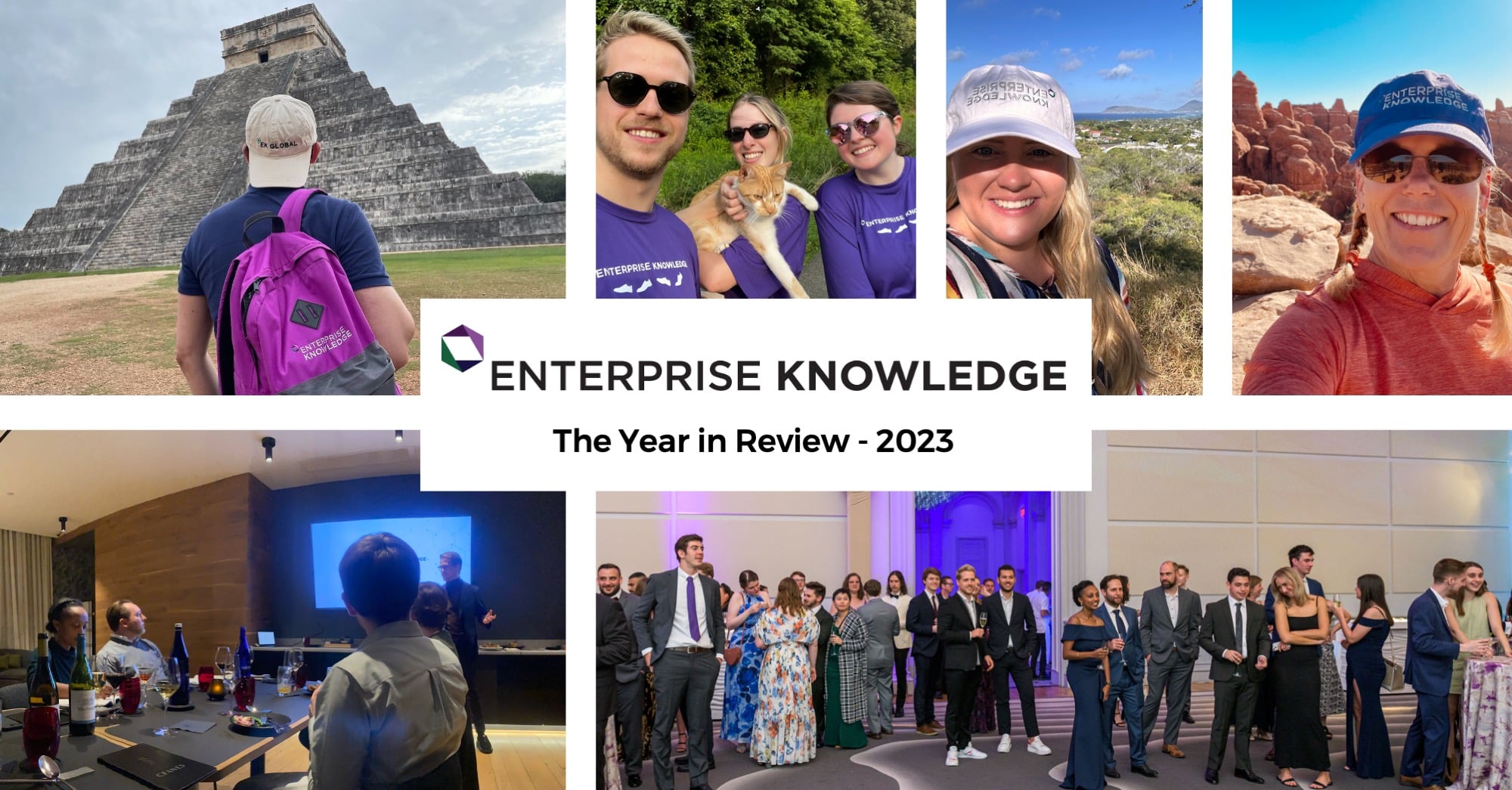 Highlight photos of enterprise knowledge employees